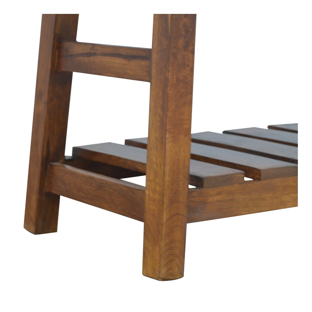 Buffalo Hide Hallway Bench-7