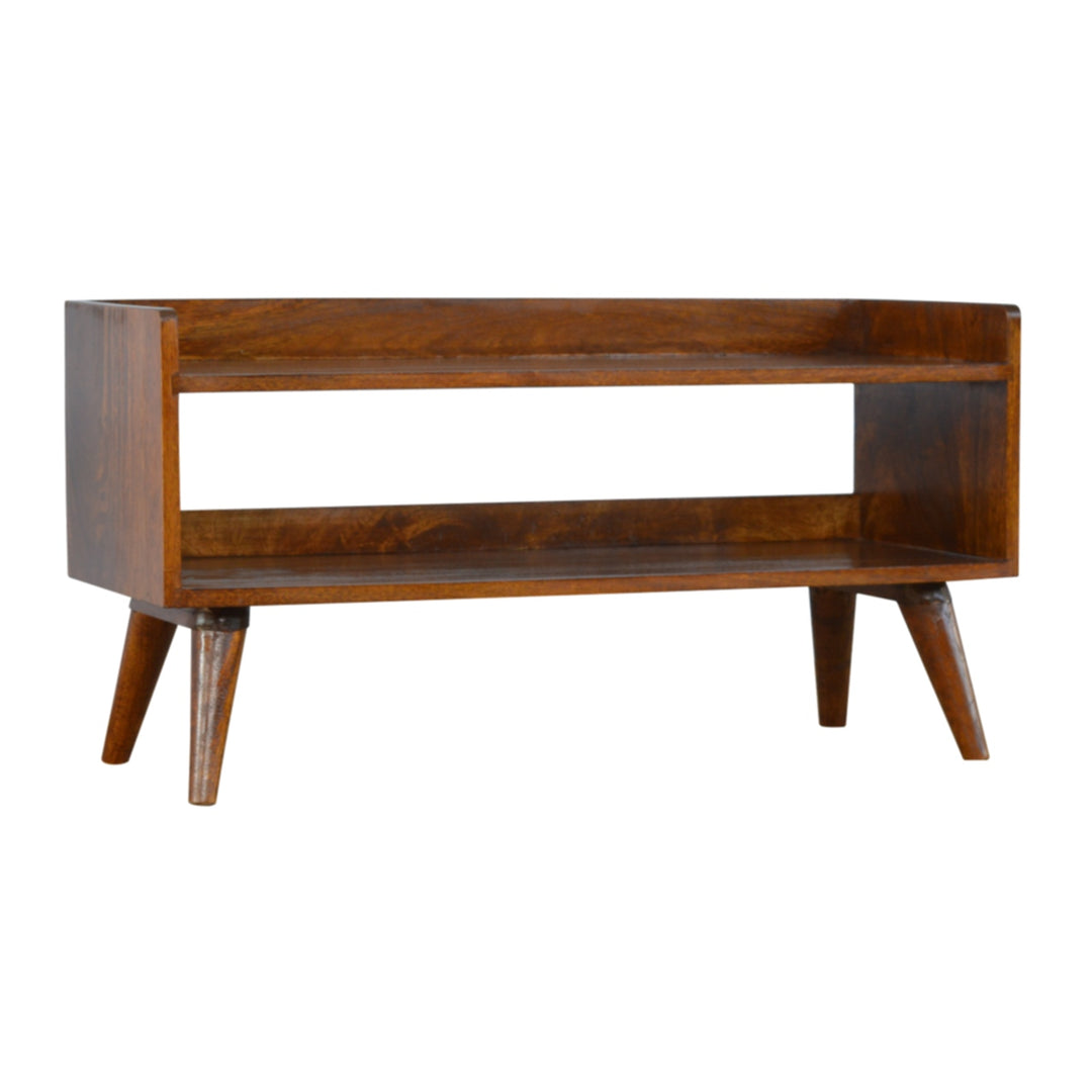 Chestnut Nordic Storage Bench-2
