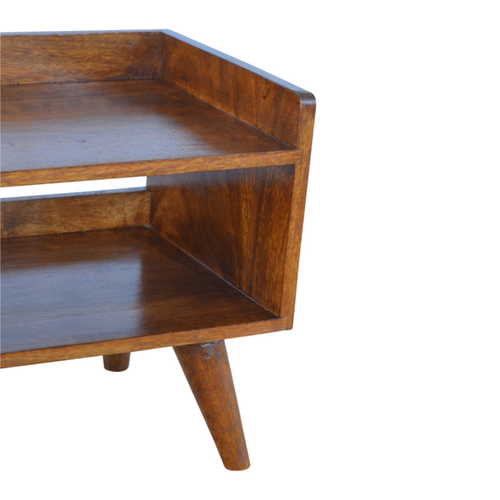 Chestnut Nordic Storage Bench-4