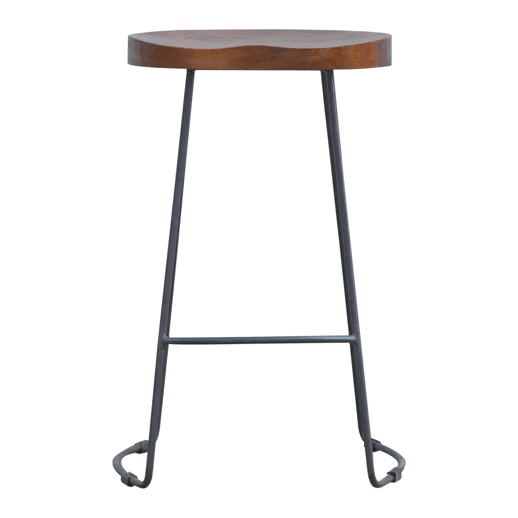 Industrial Chunky Bar Stool-1