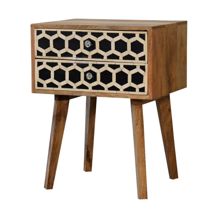 Bone Inlay Scandi nightstand-6