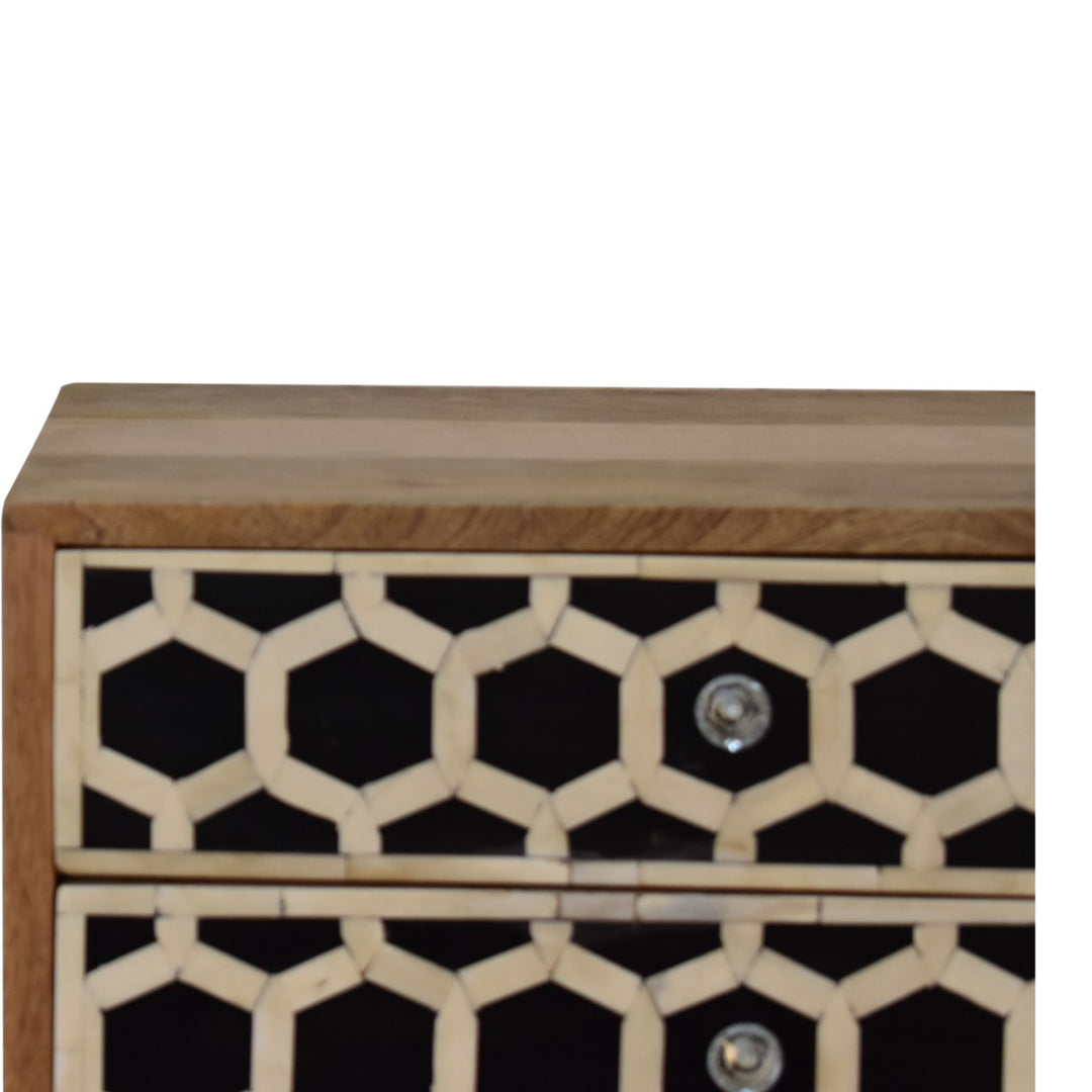 Bone Inlay Scandi nightstand-8