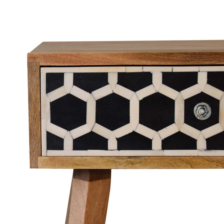Bone Inlay Tapered nightstand-2