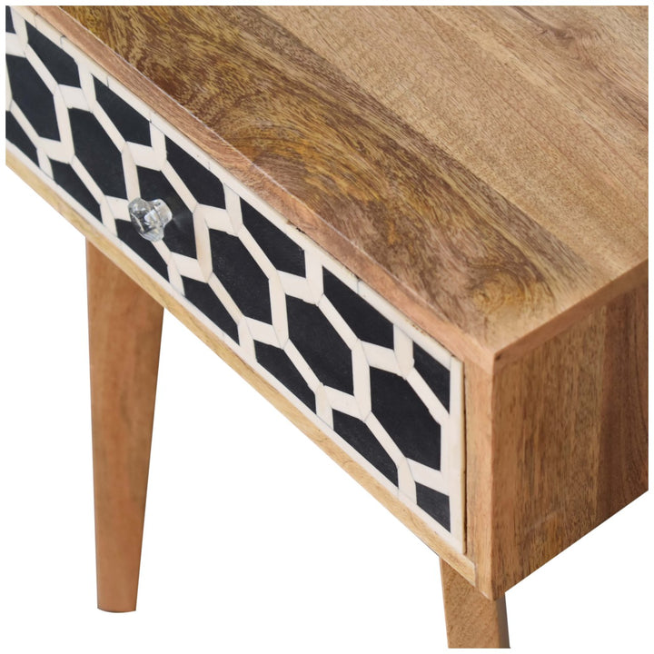 Bone Inlay Tapered nightstand-3