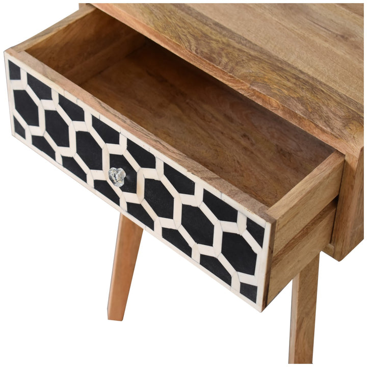 Bone Inlay Tapered nightstand-4