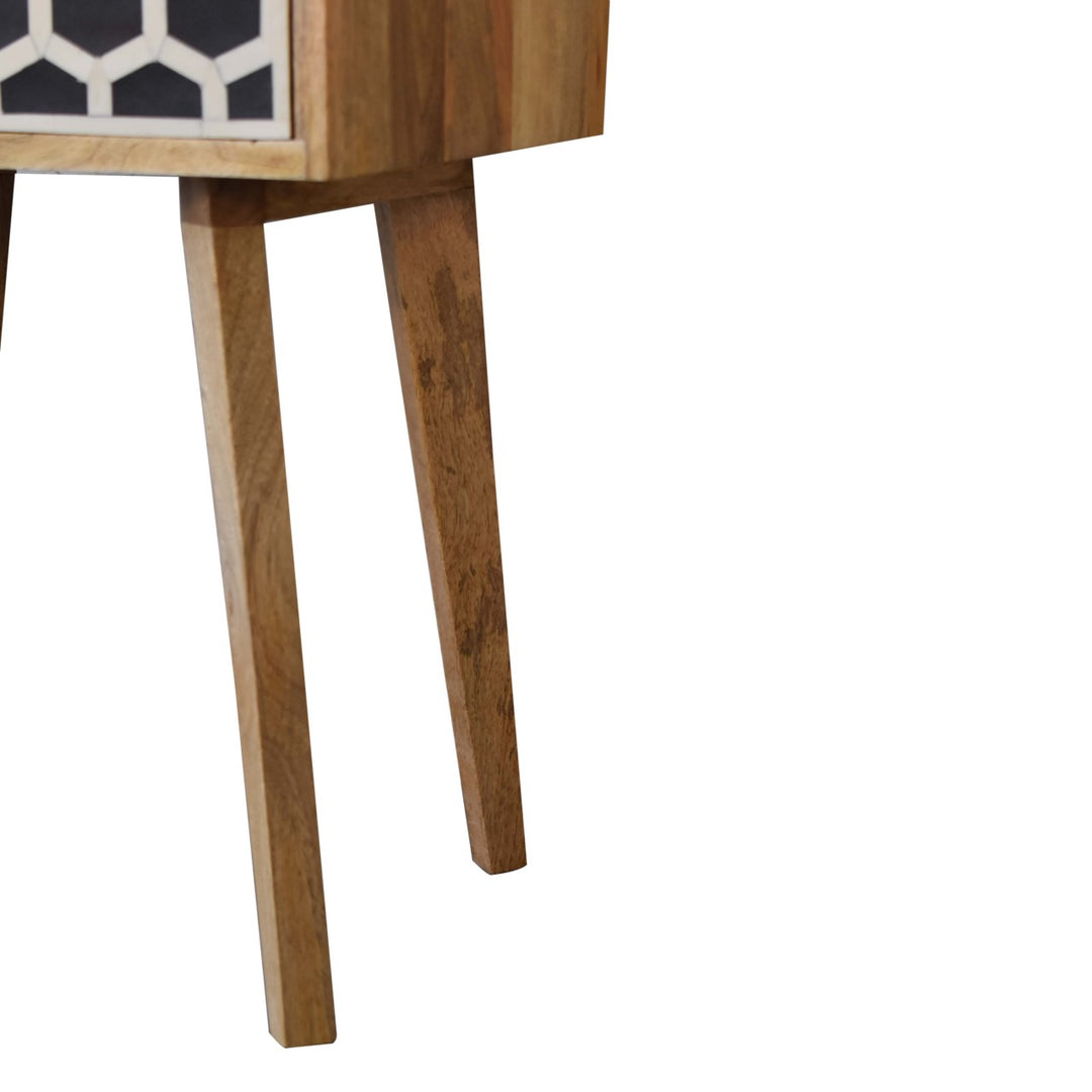 Bone Inlay Tapered nightstand-5