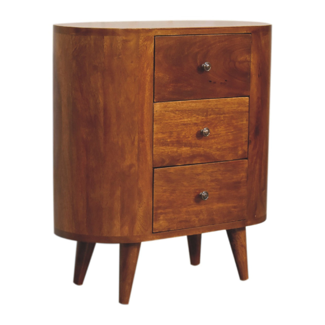 Mini Chestnut Cabinet dropshipping