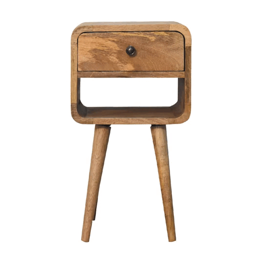 Mini Oak-ish Curve Lower nightstand-8