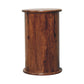 3 Drawer Chestnut Sheesham Drum-8