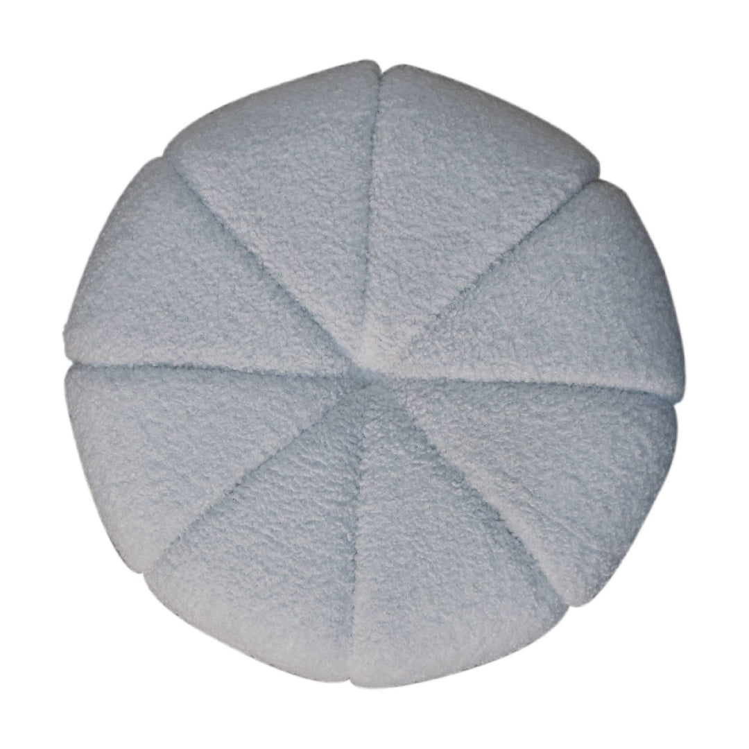 White Boucle Circus Footstool-8
