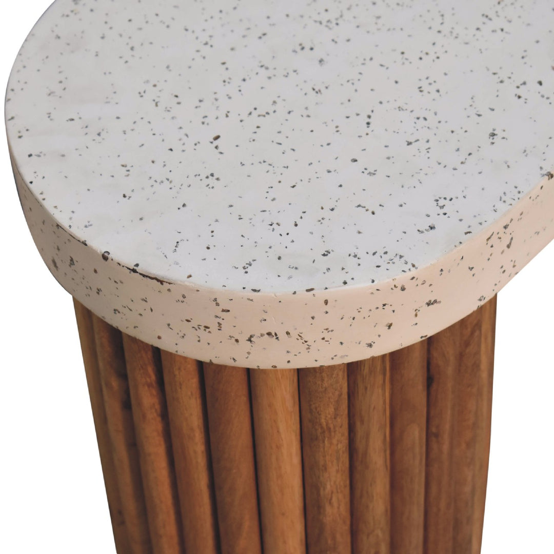 Serenity Terrazzo Coffee Table-5