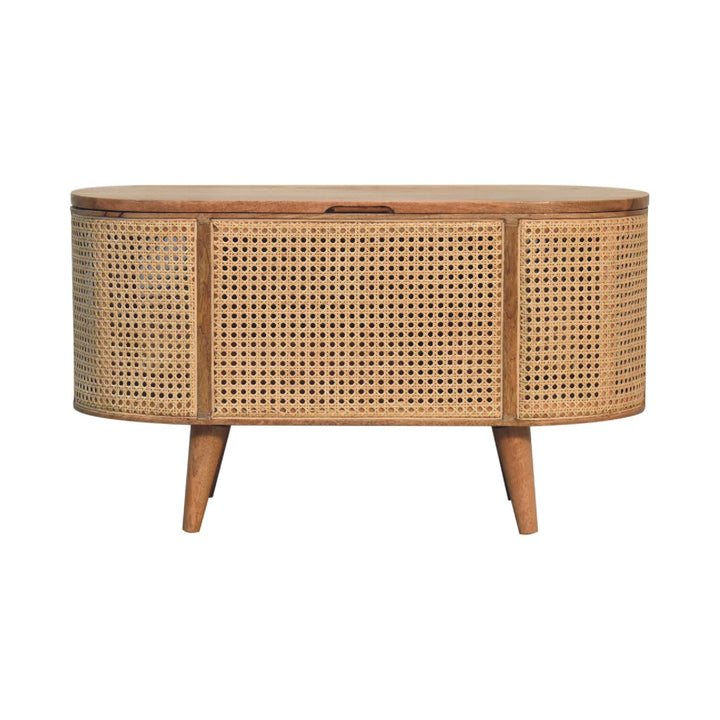 Larrisa Rounded Lid up Blanket Box-0