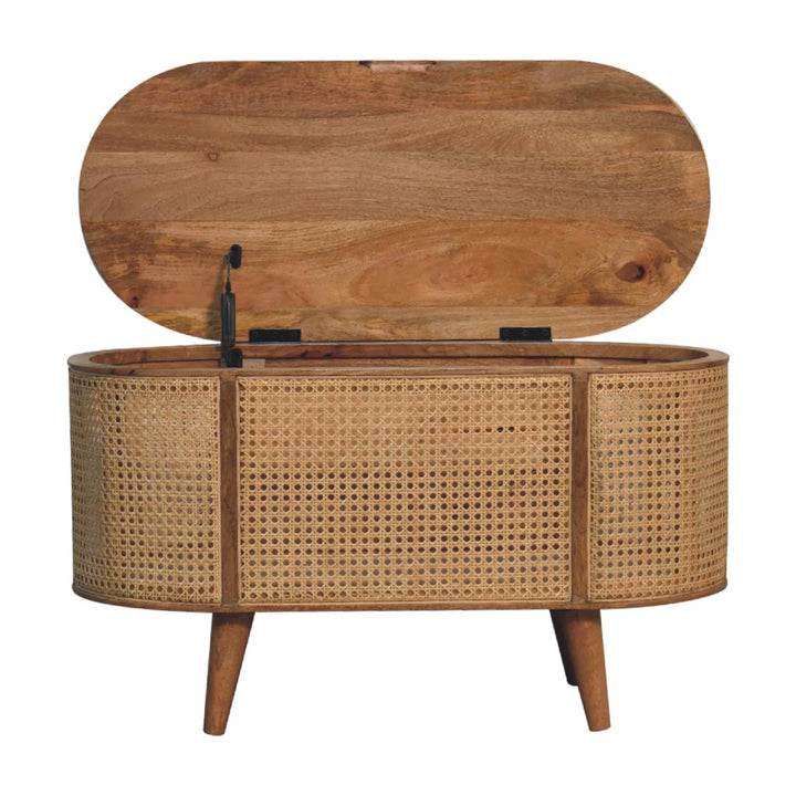 Larrisa Rounded Lid up Blanket Box-6