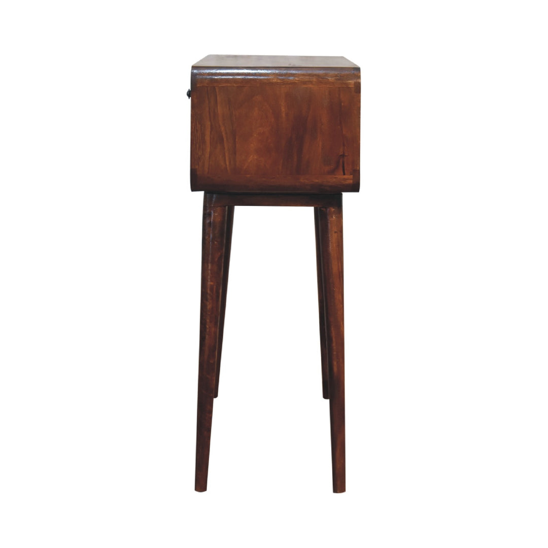 Sonata Chestnut Console Table-7