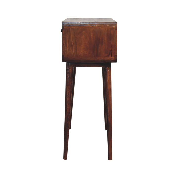Sonata Chestnut Console Table-7