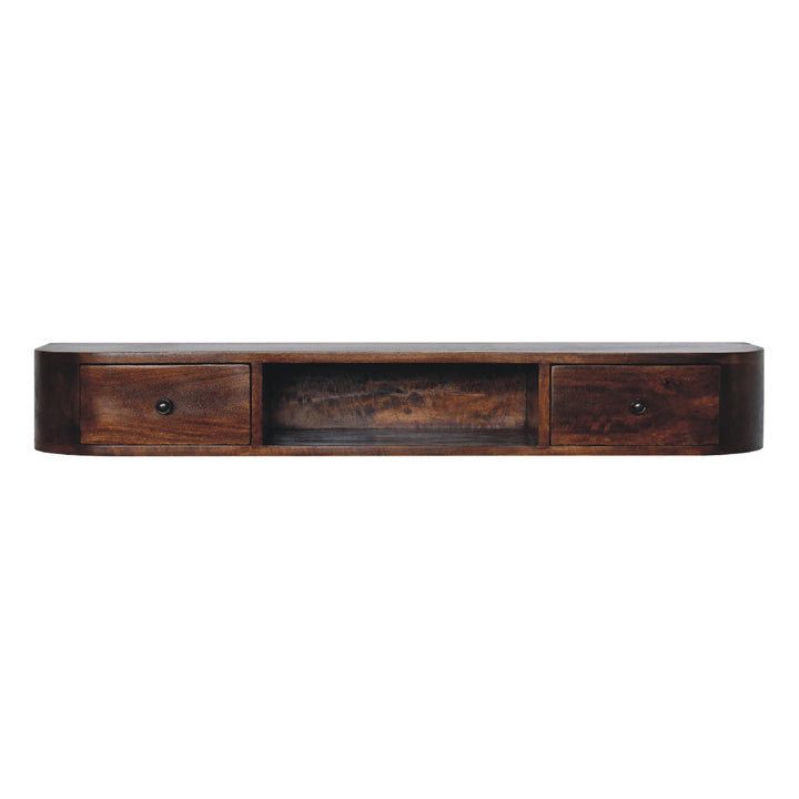 Lunar 2 Drawer Wall Mounted Console-0