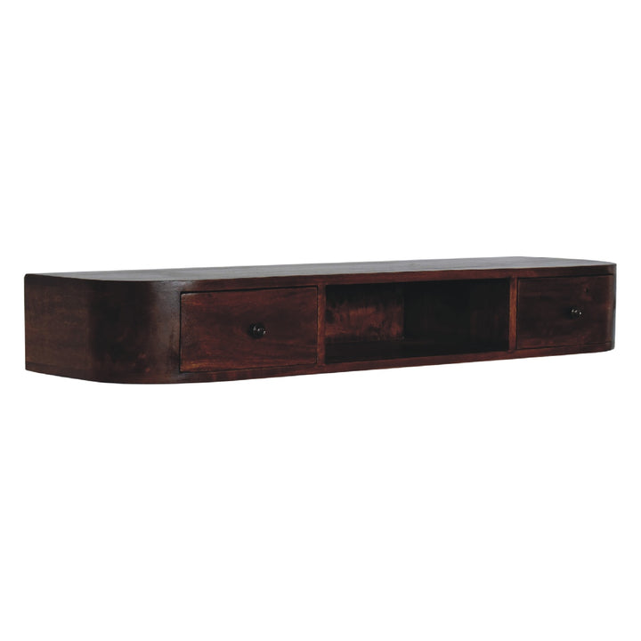 Lunar 2 Drawer Wall Mounted Console-1