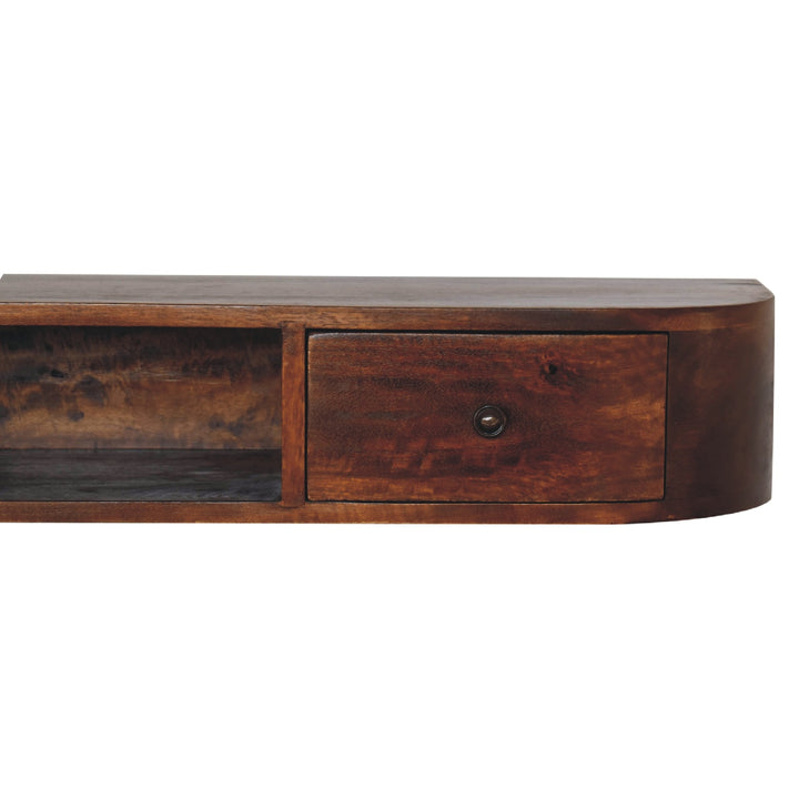 Lunar 2 Drawer Wall Mounted Console-4