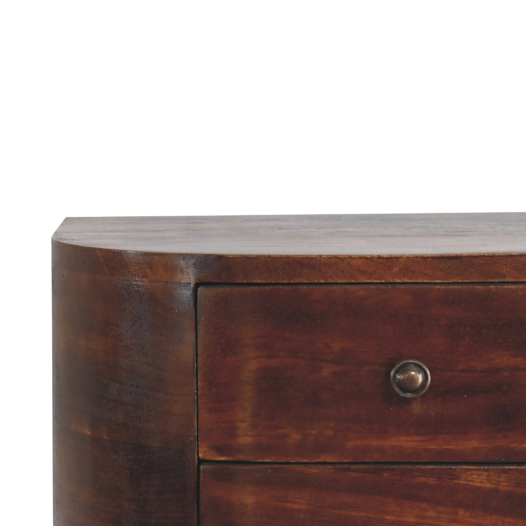 Lunar 2 Drawer Floating nightstand-3