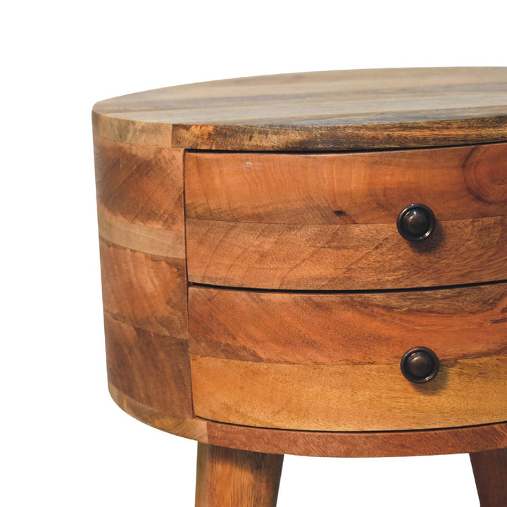 Odyssey Oak-ish nightstand-4