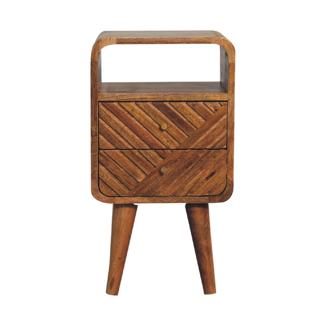 Mini Lille Curved nightstand-0