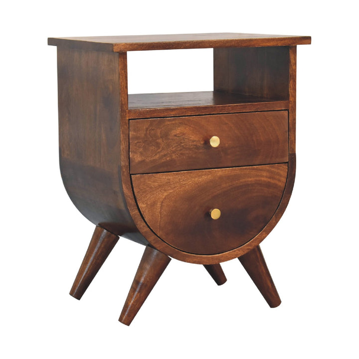 Split Chestnut nightstand-2