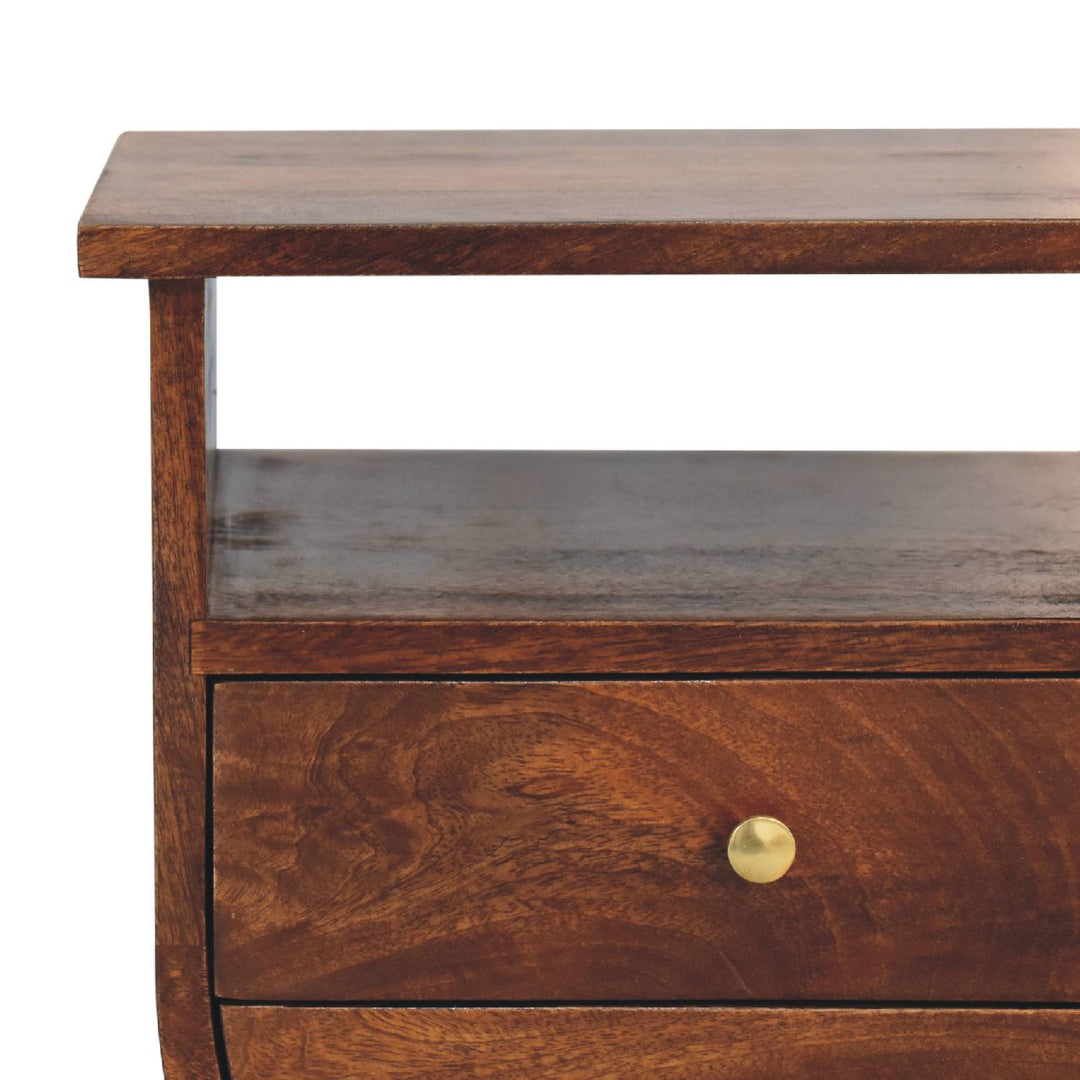 Split Chestnut nightstand-3