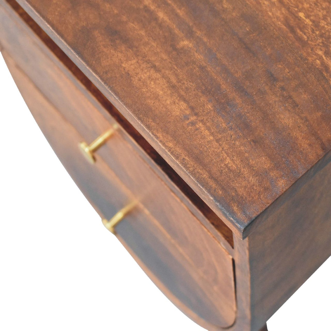 Split Chestnut nightstand-4