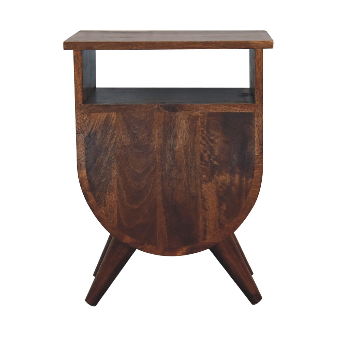 Split Chestnut nightstand-8