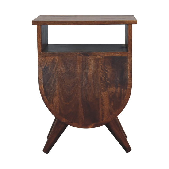 Split Chestnut nightstand-8