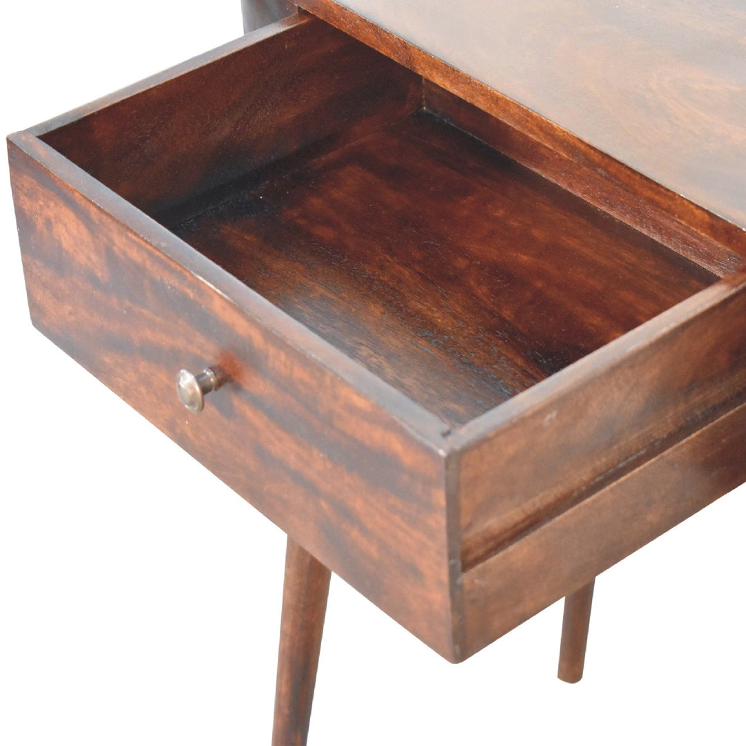 Albion Walnut Console Table-4