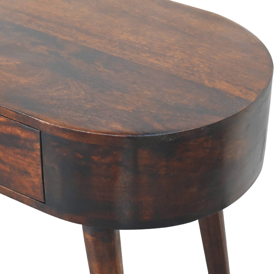 Albion Walnut Console Table-5