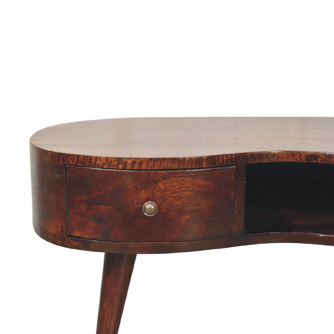 Walnut Wave Coffee Table-3