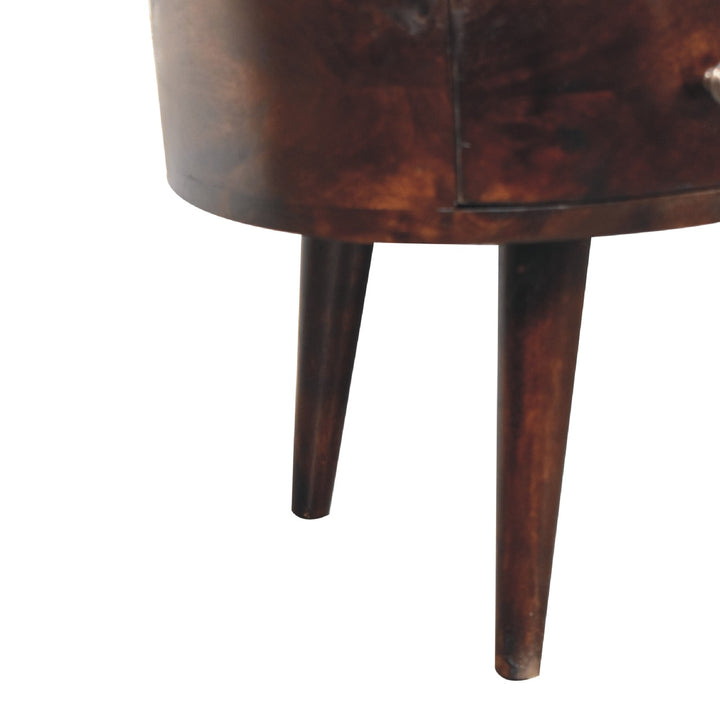 Walnut Wave Coffee Table-7