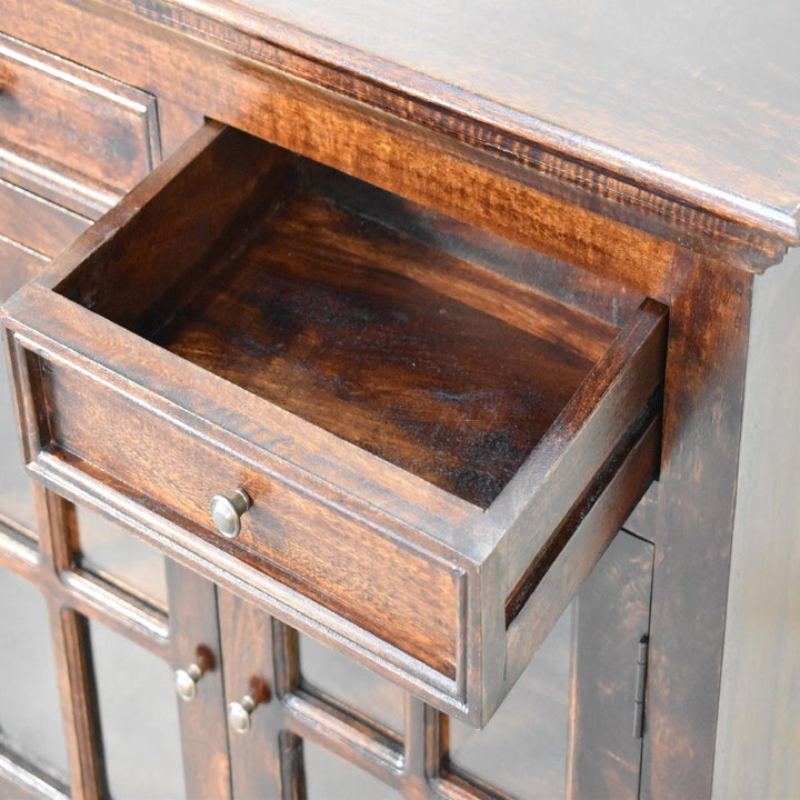 Walnut Glazed Sideboard-5