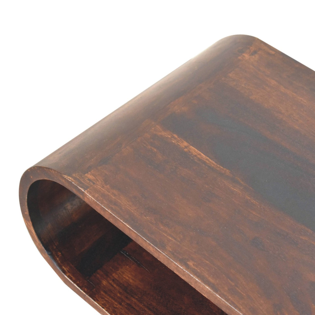 Amaya Walnut Coffee Table-5