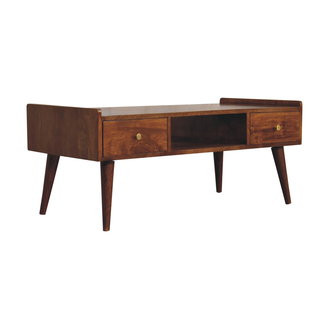 Elevated Chestnut Coffee Table-3