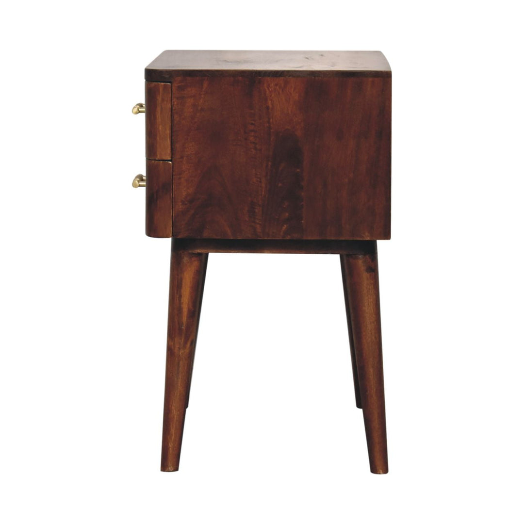 Chestnut T-Bar Nordic Nightstand-8