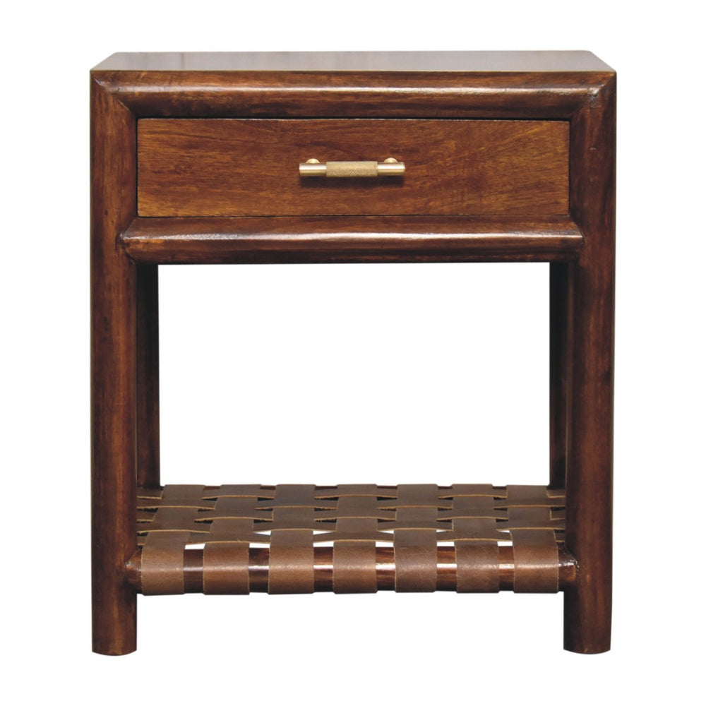 Chestnut T-Bar Bedside-1