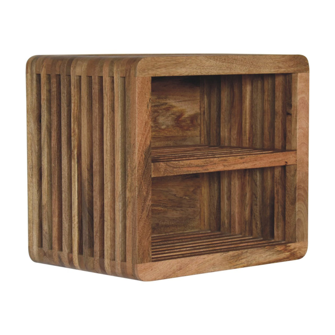 Soba Double Shelf Wall Mounted Bedside-3