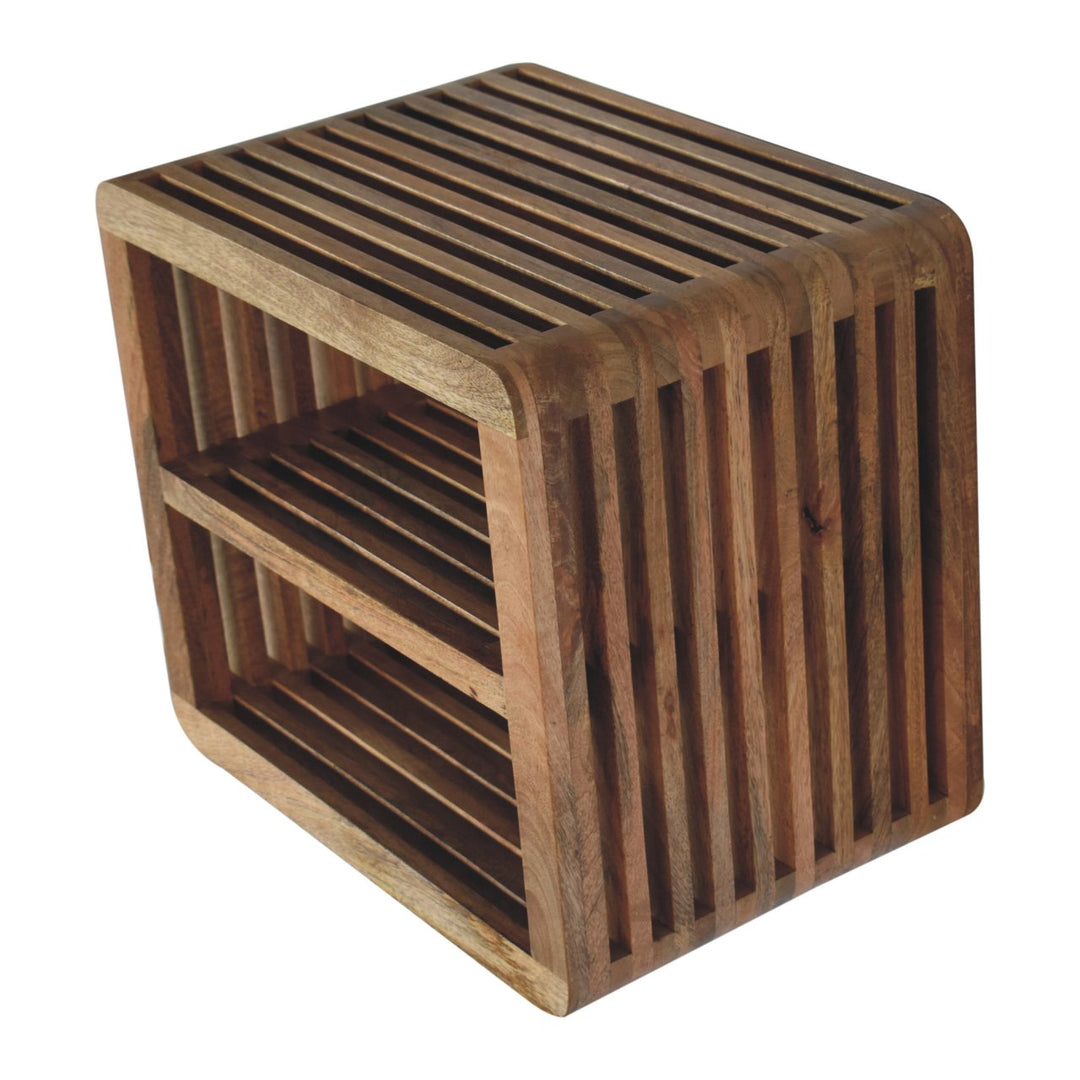 Soba Double Shelf Wall Mounted Bedside-5
