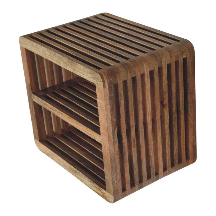 Soba Double Shelf Wall Mounted Bedside-5