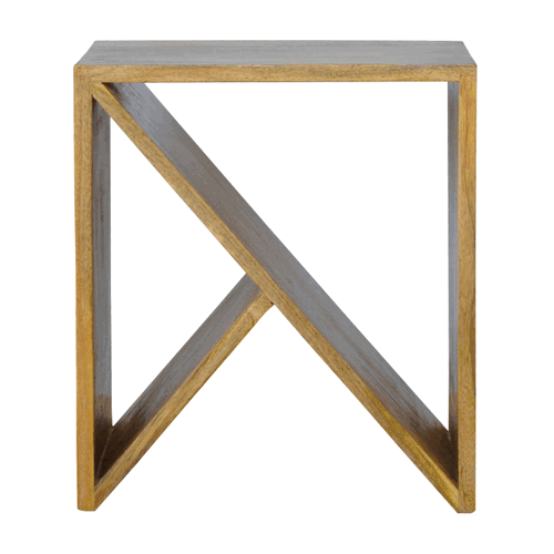 Geometric Library Side Table-8