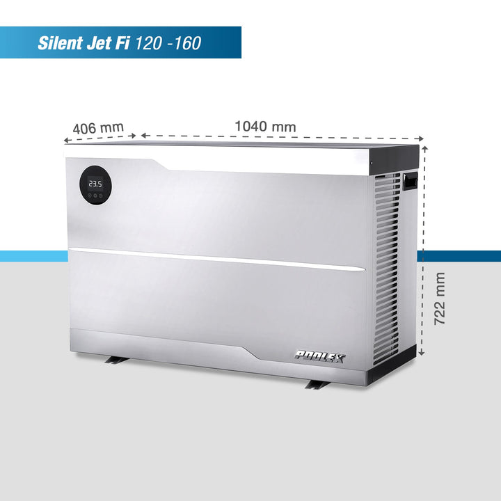Poolvarmepumpe Poolex Silent Jet Fi Fuld Inverter