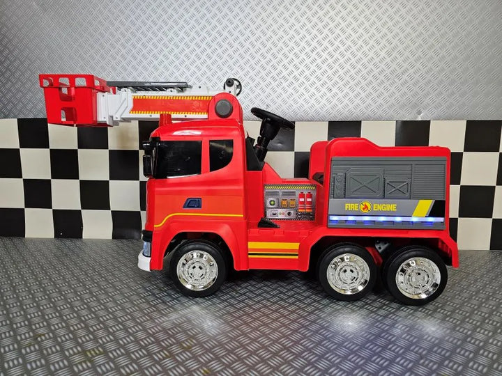 Cars4Kids Elbil Scania Brandbil