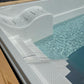 Glasfiberpool Översjön 8,80m x 3,50m x 1,50m