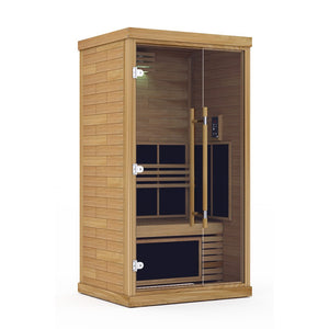 SAWO Rum för infraröd bastu 1012 IR Cederträ för 2 personer 0,98 x 1,18 x 2,0m
