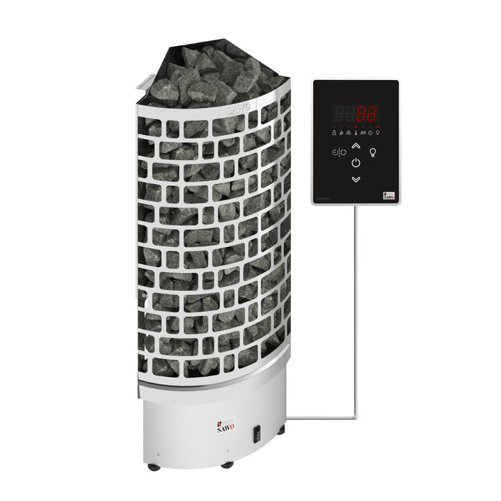 SAWO Elektriskt Bastuaggregat Tower Aries hörn 3P-1P