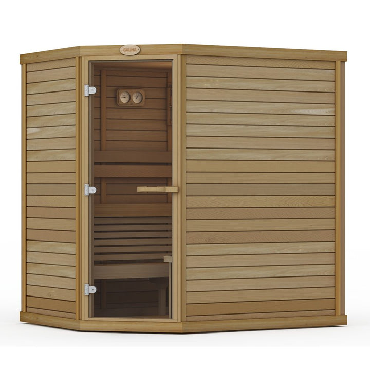 SAWO Indoor Sauna Standard Cedar Corner