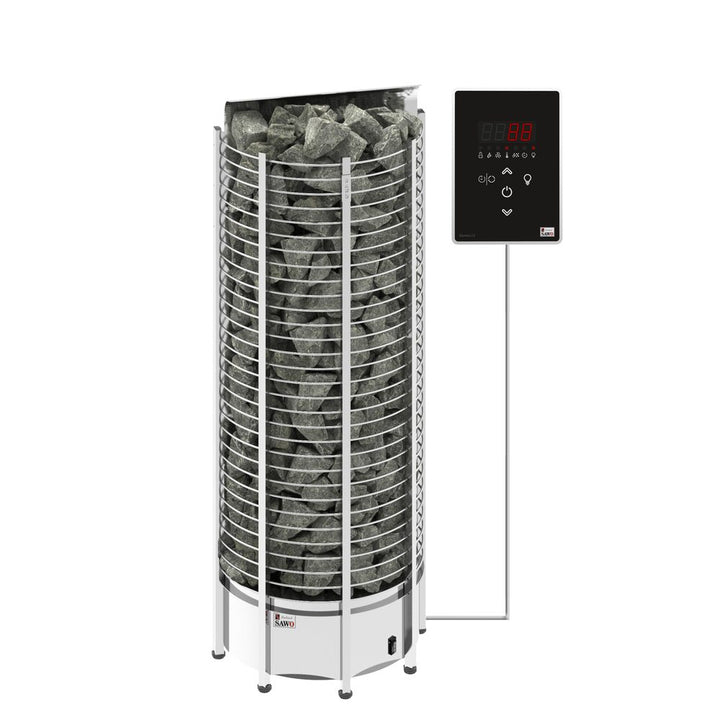 SAWO Electric Sauna Heater Tower Wall 3P-1P